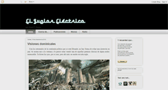 Desktop Screenshot of eljuglarelectrico.net