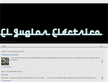 Tablet Screenshot of eljuglarelectrico.net